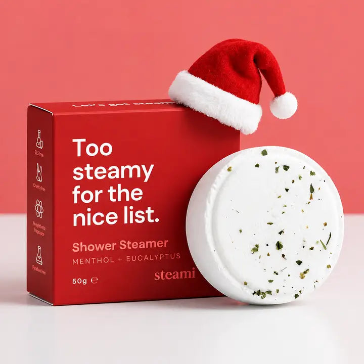 Steami Christmas Shower Steamer | Stocking Filler | Secret Santa